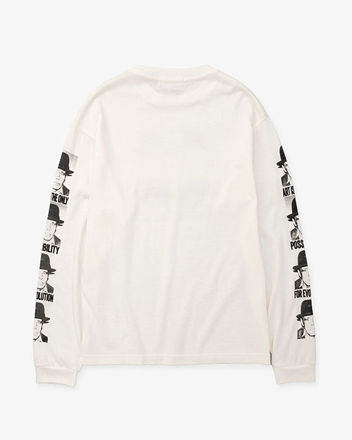 Joseph Beuys Warhol Long Sleeve T-shirt