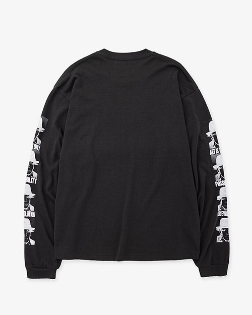 Joseph Beuys Warhol Long Sleeve T-shirt