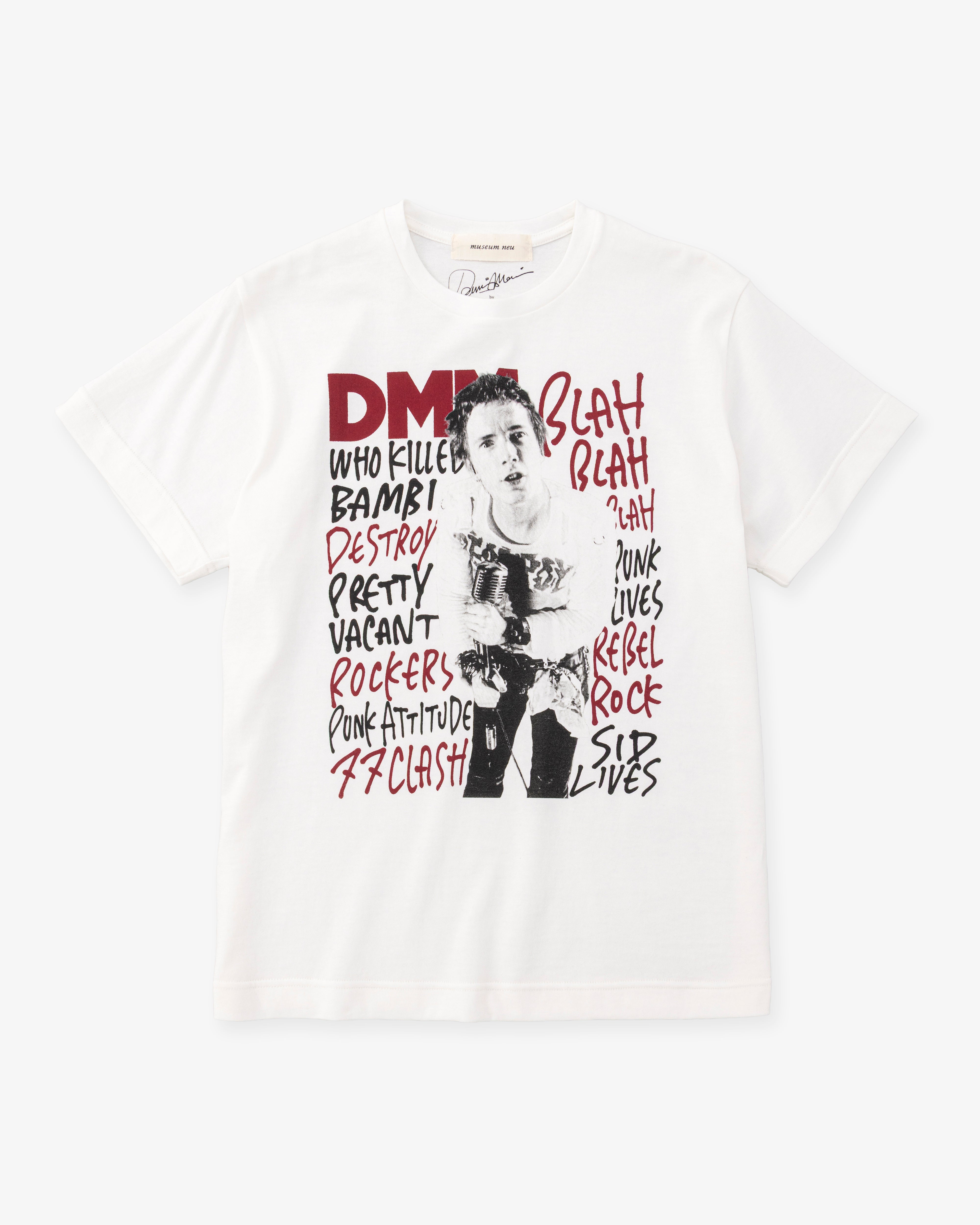 メンズ museum neu パティ・スミス グラフィックTシャツ