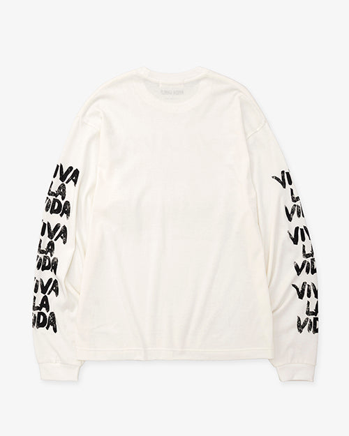 Frida Kahlo VIVA LA VIDA Long Sleeve T-shirt